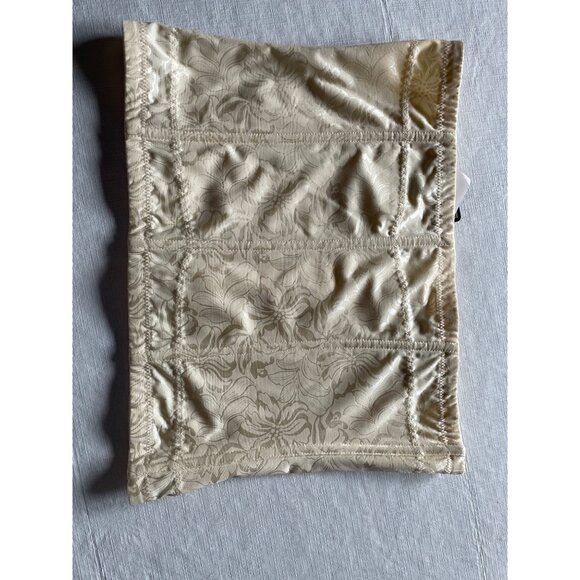 Maidenform Curve-Loving Waistnipper Shapewear Size L Silky Beige Floral Patter - Picture 2 of 9